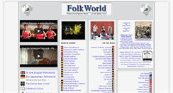 Desktop Screenshot of folkworld.de