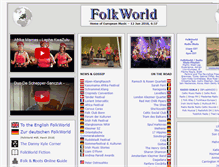 Tablet Screenshot of folkworld.de