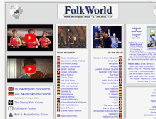 Tablet Screenshot of folkworld.eu